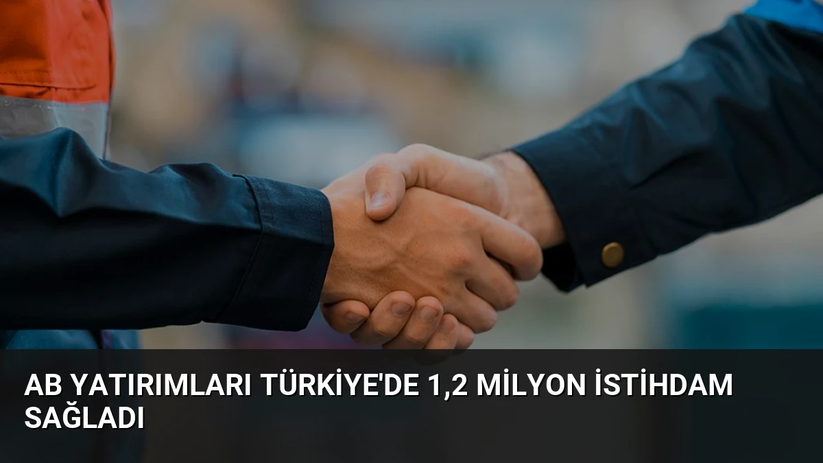 AB Yatırımları Türkiye’de 1,2 Milyon İstihdam Sağladı