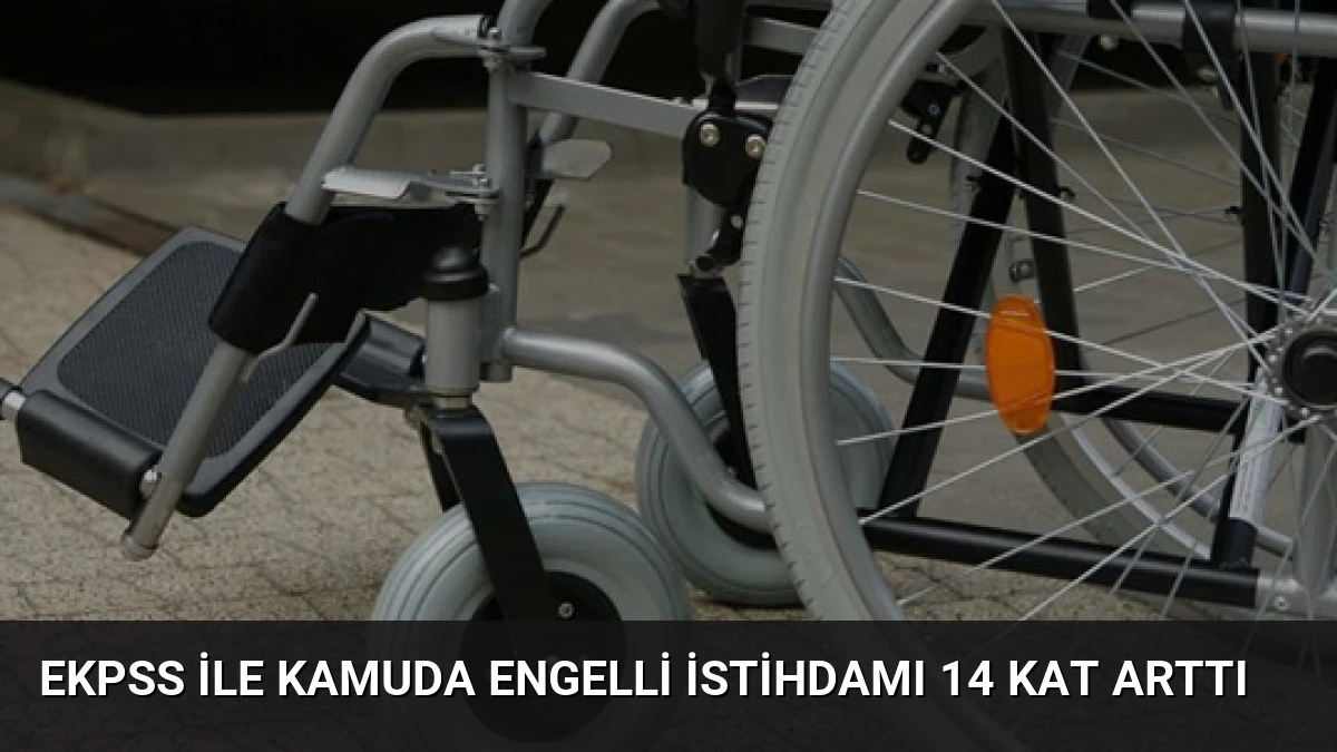 EKPSS ile Kamuda Engelli İstihdamı 14 Kat Arttı
