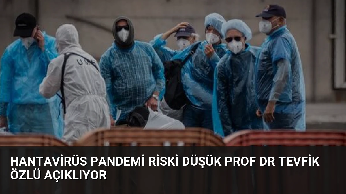 Hantavirüs Pandemi Riski Düşük Prof Dr Tevfik Özlü Açıklıyor