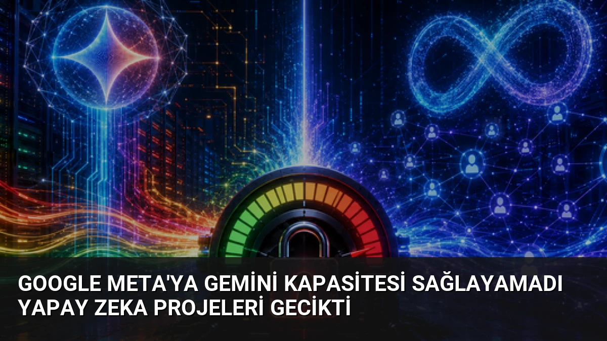 Google Meta’ya Gemini Kapasitesi Sağlayamadı Yapay Zeka Projeleri Gecikti