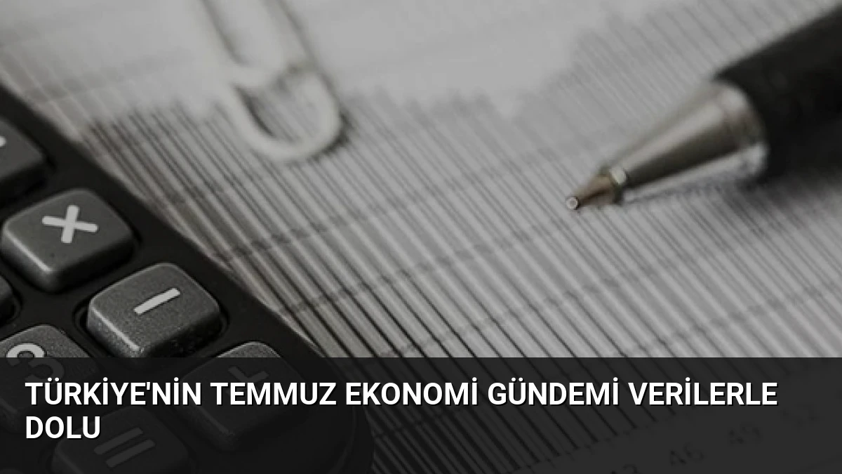 Türkiye’nin Temmuz Ekonomi Gündemi Verilerle Dolu