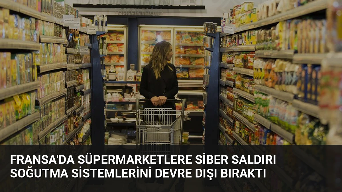 Fransa’da Süpermarketlere Siber Saldırı Soğutma Sistemlerini Devre Dışı Bıraktı
