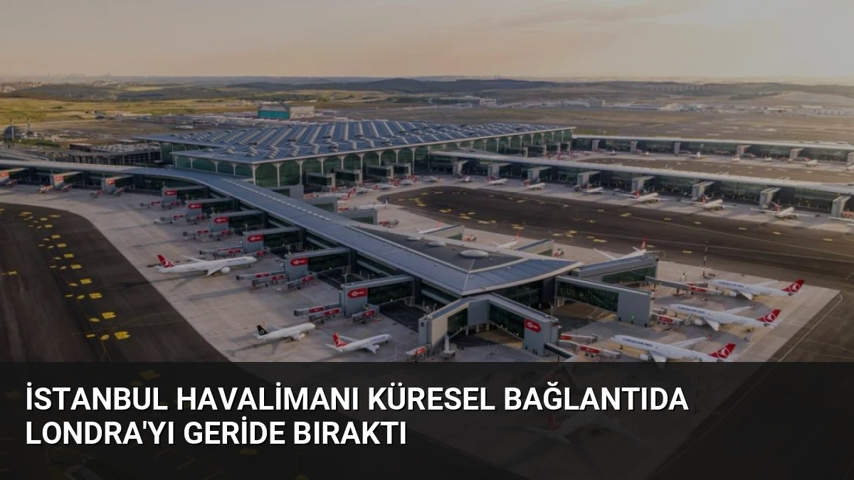 İstanbul Havalimanı Küresel Bağlantıda Londra’yı Geride Bıraktı