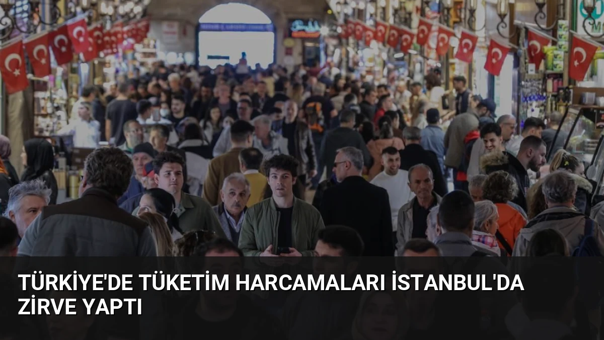 Türkiye’de Tüketim Harcamaları İstanbul’da Zirve Yaptı